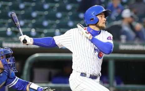 Donnie Dewees at-bat for the Iowa Cubs.