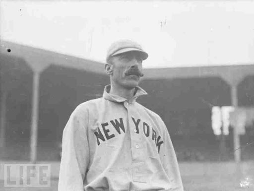 George Van Haltren with the New York Giants