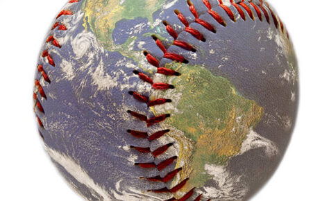 Baseball as a globe