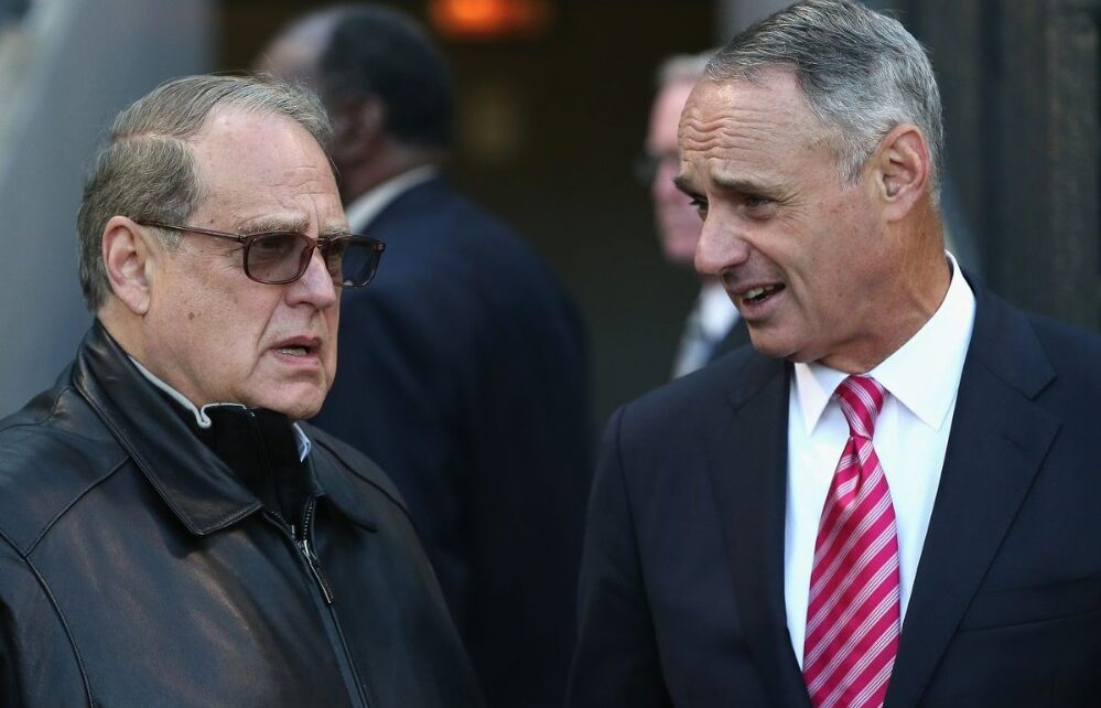 Jerry Reinsdorf and Rob Manfred talking about more ways to destroy baseball