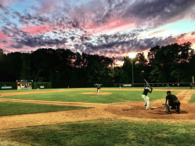 A beautiful baseball field
