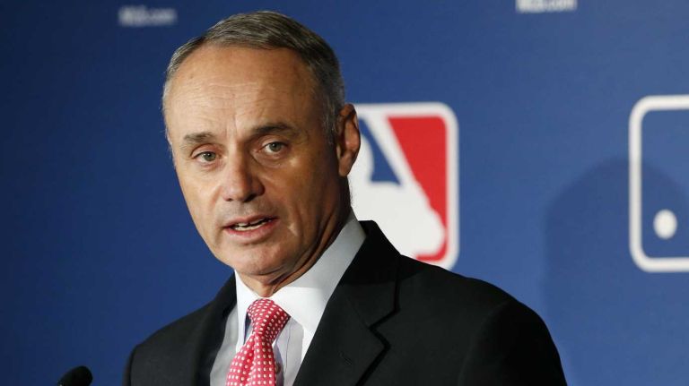 Rob Manfred explaining how much he hates baseball