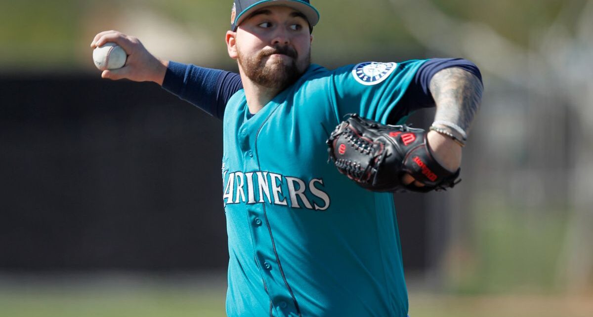 Rob Whalen while with the Seatlle Mariners