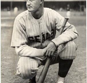 Smead Jolley with the San Francisco Seals in 1928
