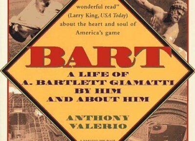 The cover for Bart: A Life of A. Bartlett Giamatti