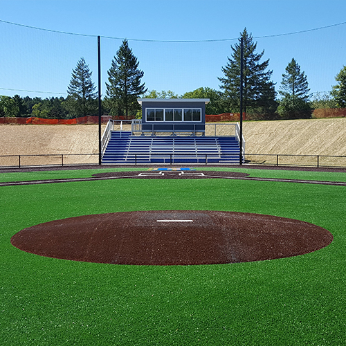 A generic pitching mound