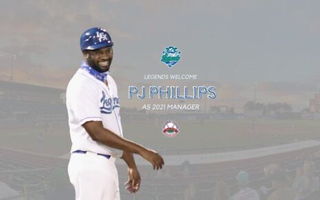 P.J. Phillips introduction post as manager of the Lexington Legends